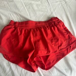 Lululemon Hotty hot shorts 2.5 inseam shorts
